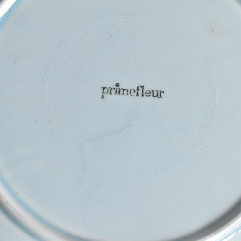 Vintage Plate Gien Barbotine Primefleur A