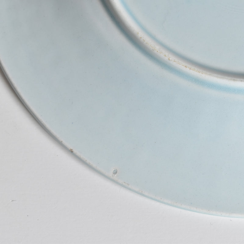 Vintage Plate Gien Barbotine Primefleur A