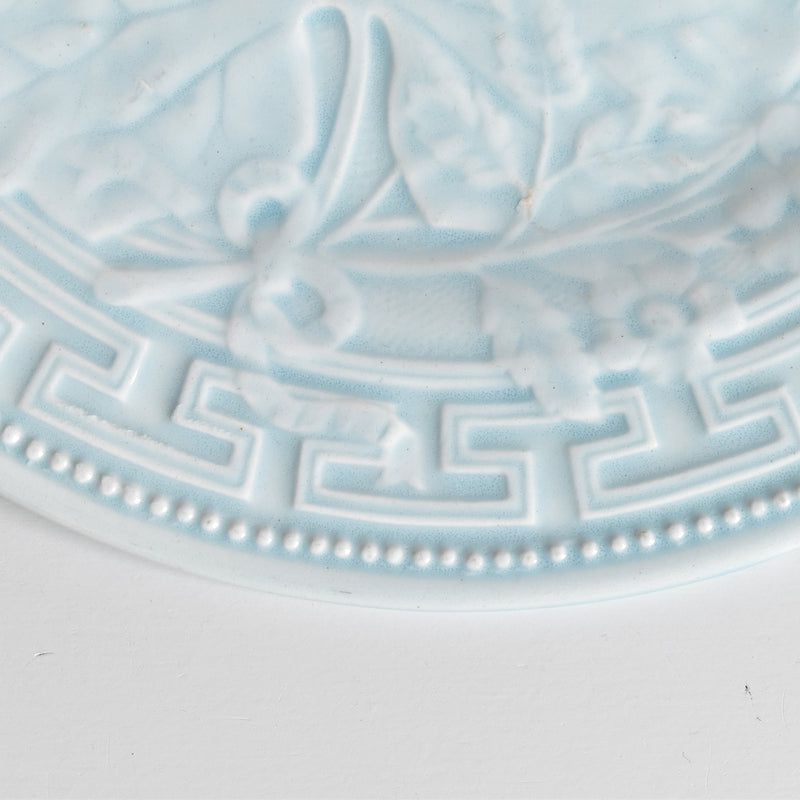 Vintage Plate Gien Barbotine Primefleur A