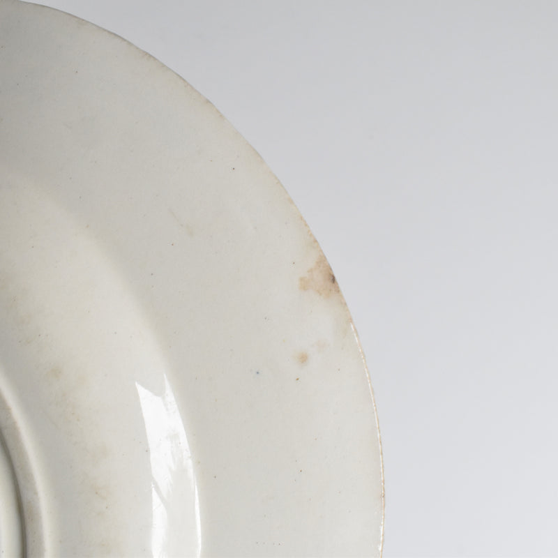 Antique Plate Gien Rouen