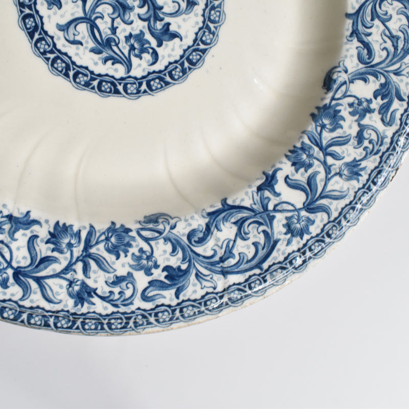Antique Plate Gien Rouen
