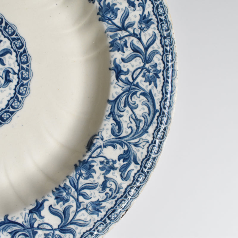 Antique Plate Gien Rouen