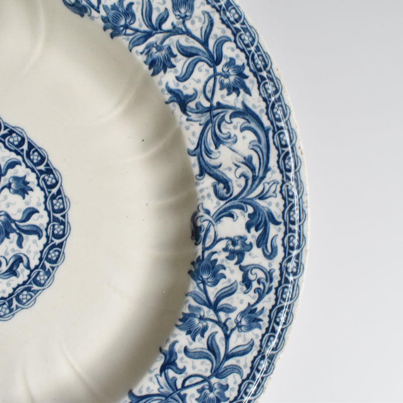 Antique Plate Gien Rouen