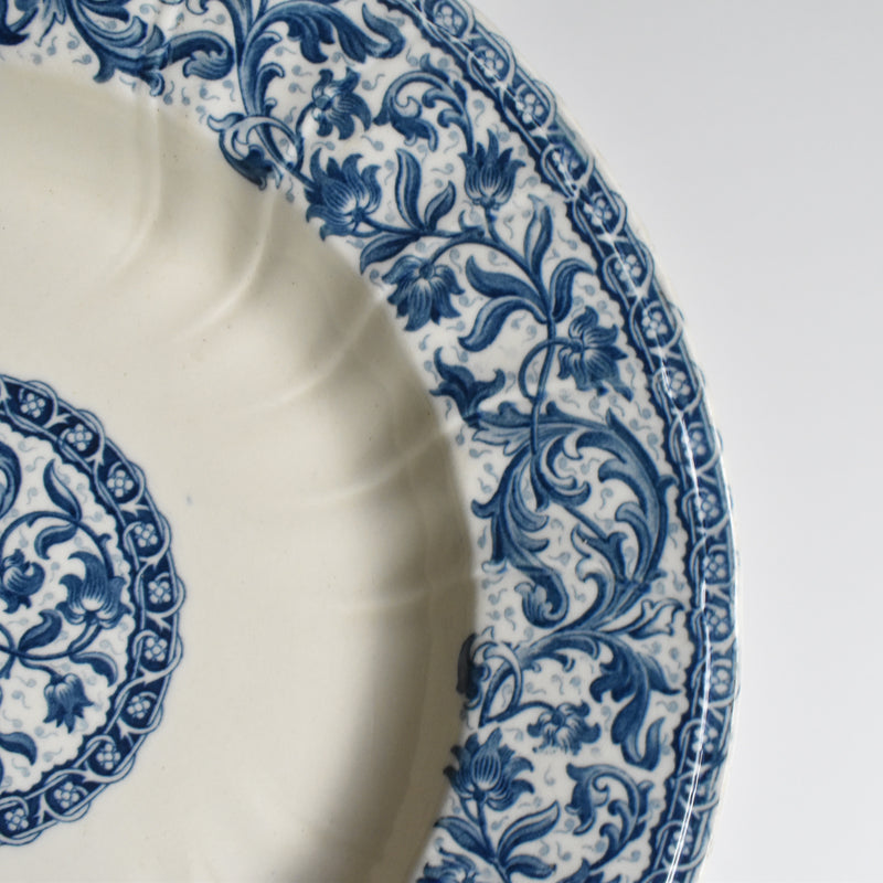 Antique Plate Gien Rouen