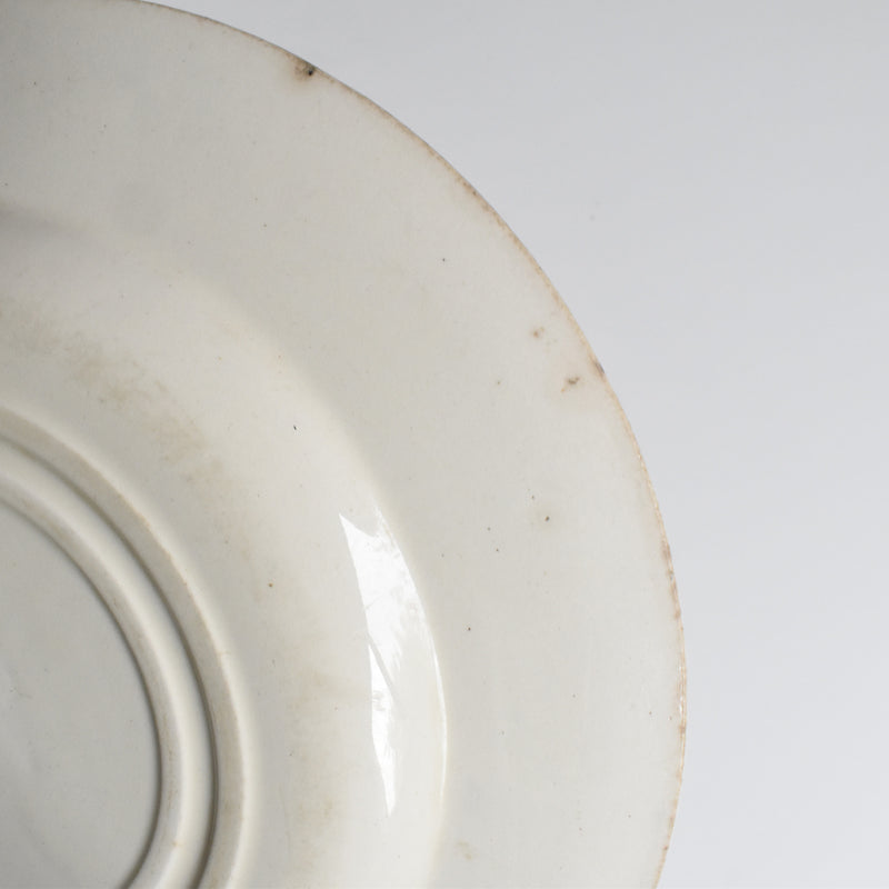 Antique Plate Gien Rouen