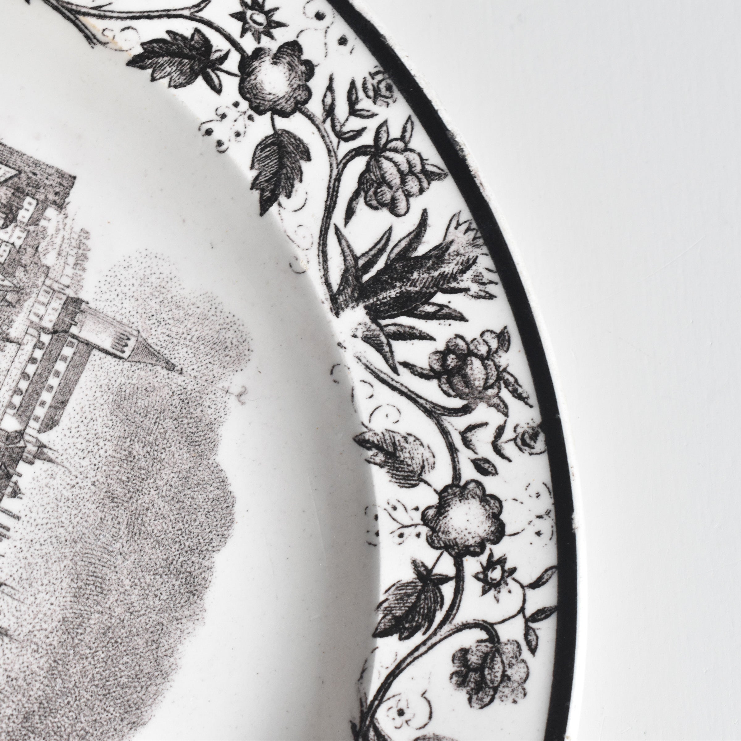 アンティークプレート 絵皿 ジアン N123 