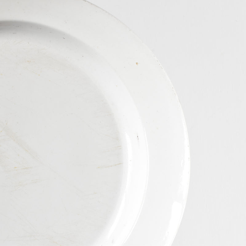 Antique Decorative Plate - Gien N123 "Vue de Gien"