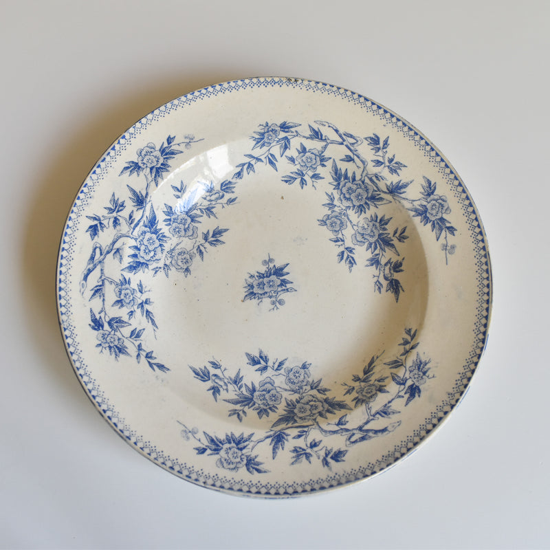 Antique Deep Plate, Grigny A