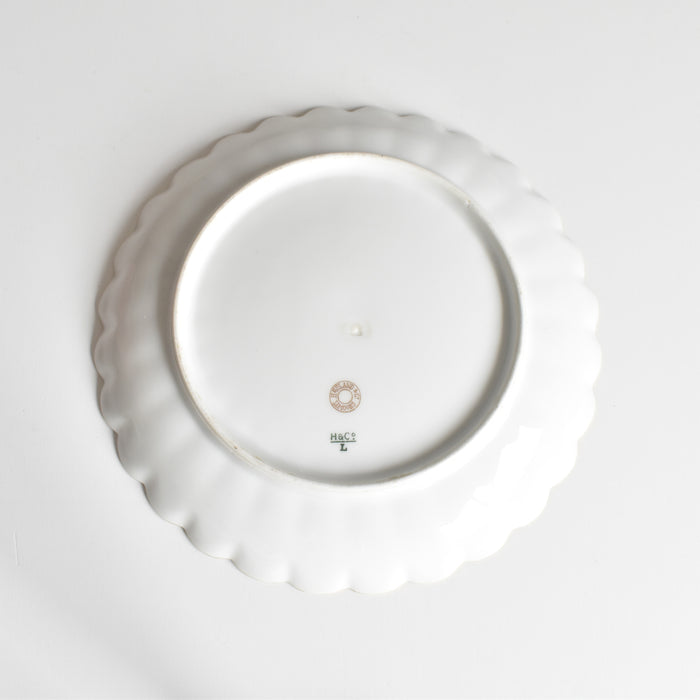 アンティークプレート リモージュアビランド アイリス