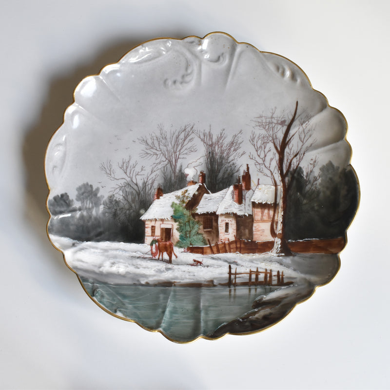 Antique Decorative Plate Haviland Limoges