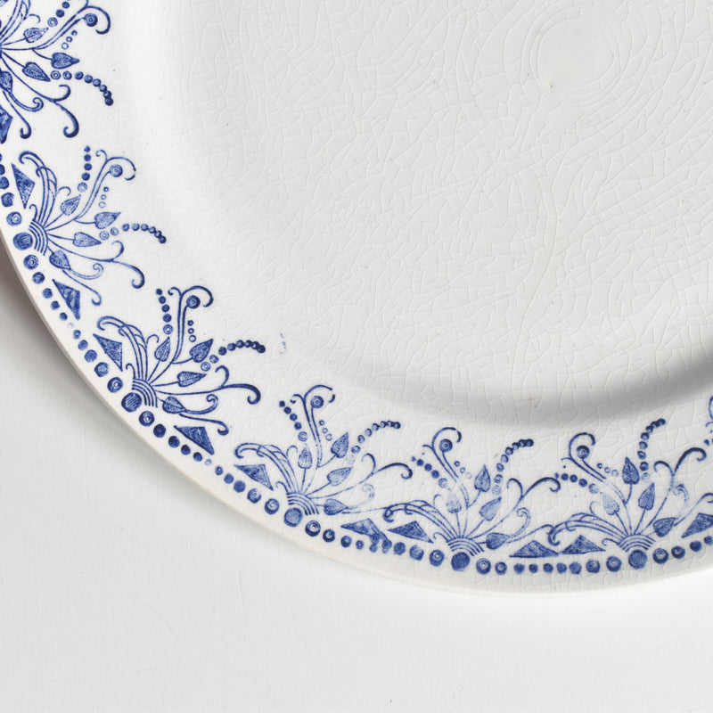 Vintage Plate HBCM Creil et Montereau Tolga C