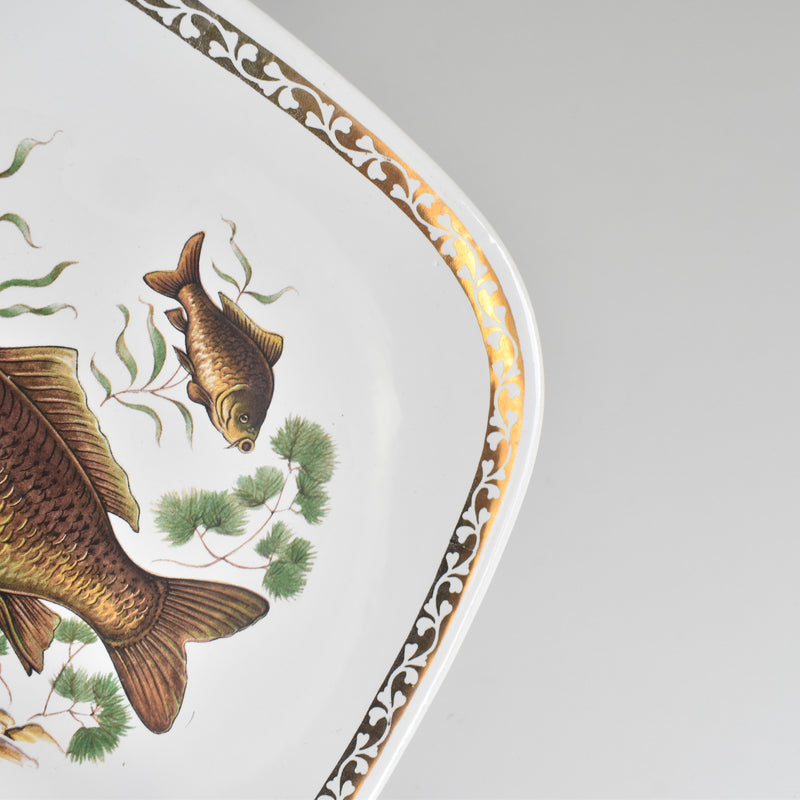 Vintage Plate: Longchamp Poisson Carpe (Carp)