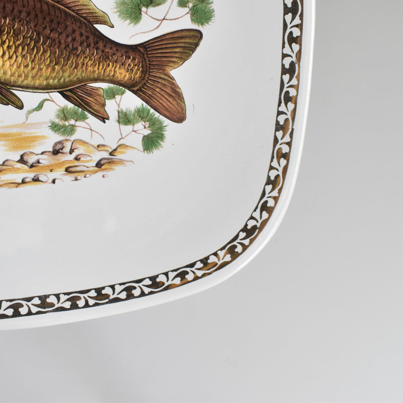 Vintage Plate: Longchamp Poisson Carpe (Carp)