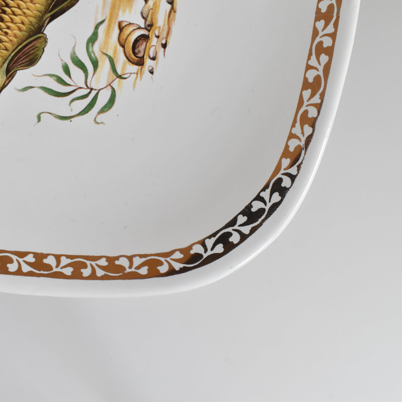 Vintage Plate: Longchamp Poisson Carpe (Carp)