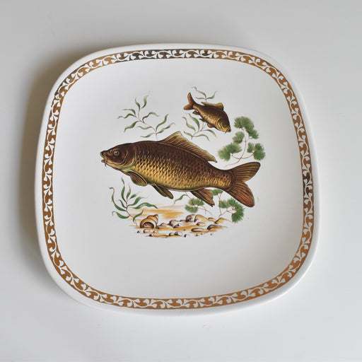 ヴィンテージプレート ロンシャン Poisson Carpe（コイ）