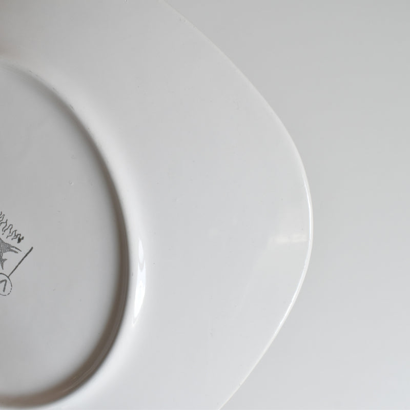 Vintage Plate: Longchamp Poisson Carpe (Carp)