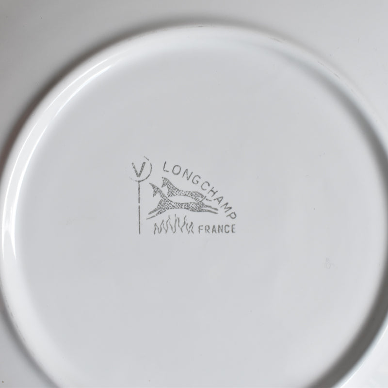 Vintage Plate Longchamp Poisson Truite (Trout)