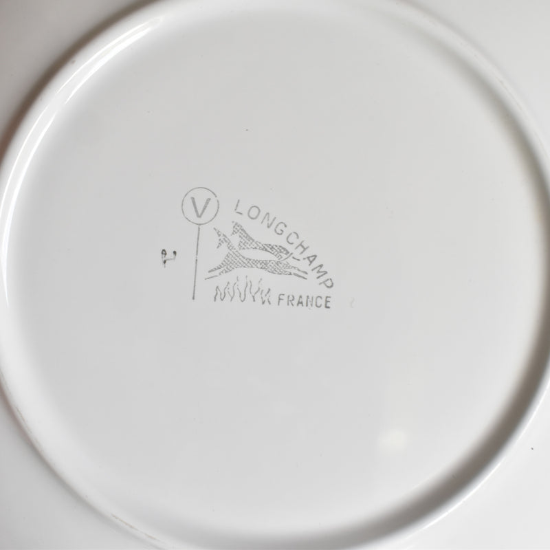 Vintage Plate Longchamp Poisson Truite Arc-en-ciel (Rainbow Trout)
