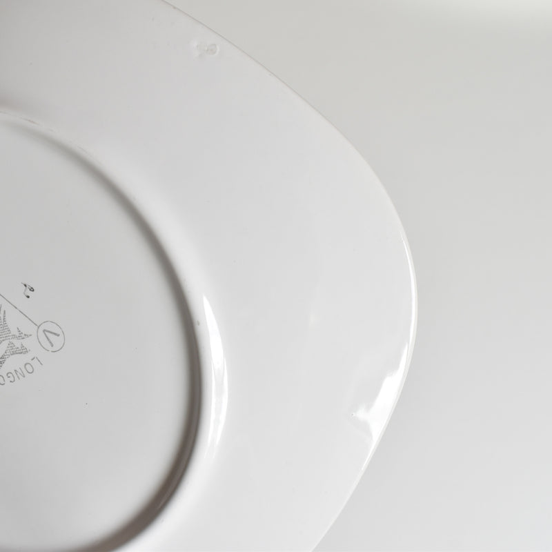 Vintage Plate Longchamp Poisson Truite Arc-en-ciel (Rainbow Trout)