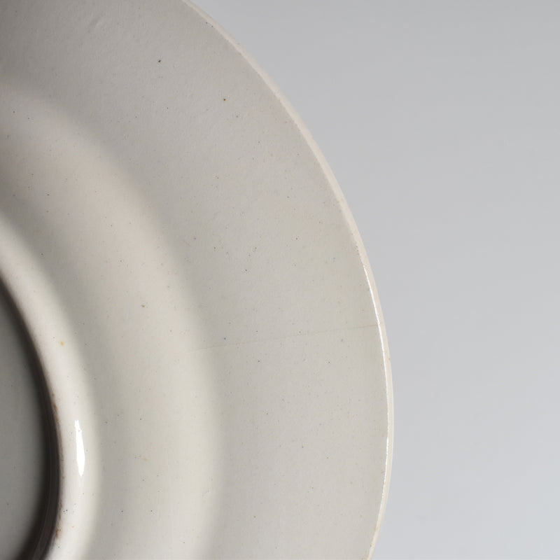 Antique Dessert Plate, Longchamp Lutèce