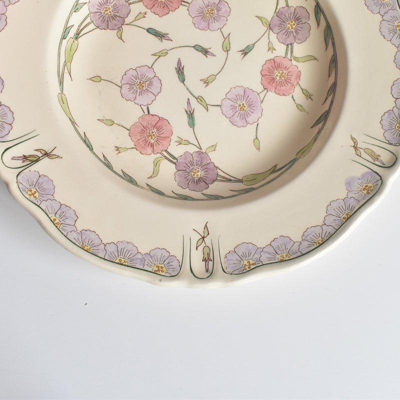 Antique Plate: Longchamp Marie-Louise