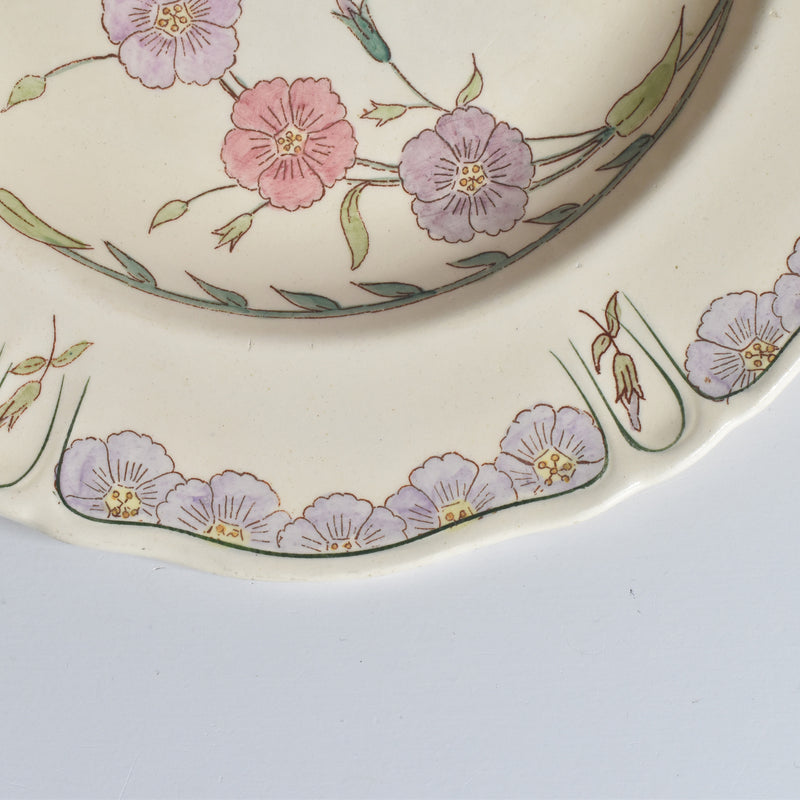 Antique Plate: Longchamp Marie-Louise