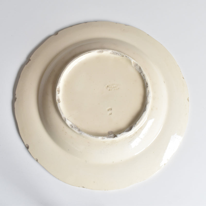 Antique Plate: Longchamp Marie-Louise