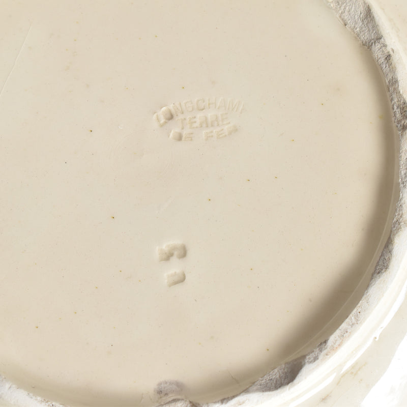 Antique Plate: Longchamp Marie-Louise