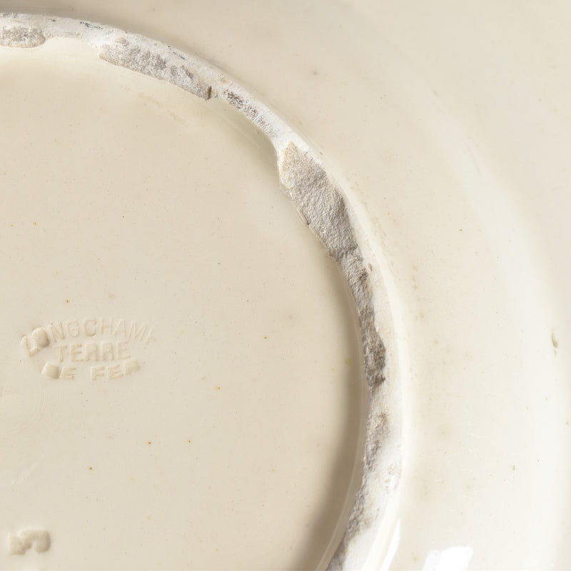 Antique Plate: Longchamp Marie-Louise
