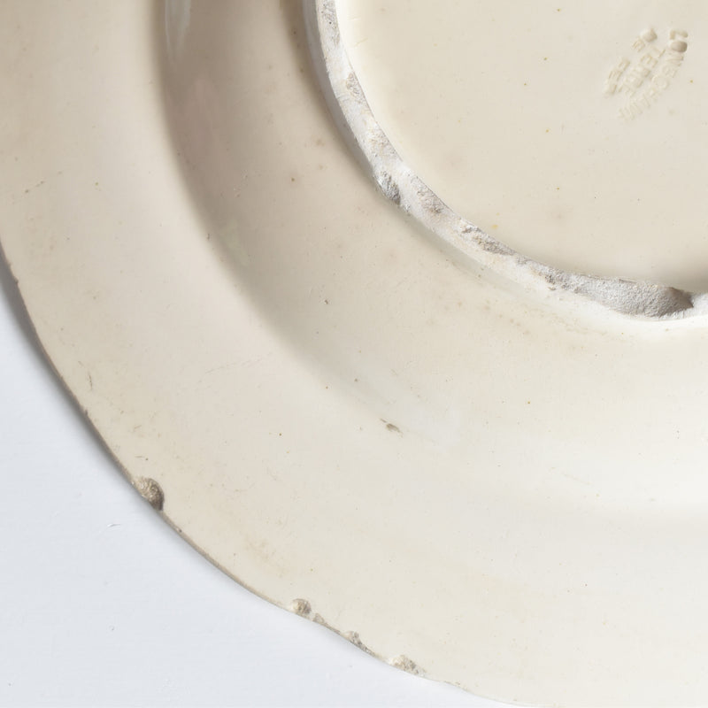 Antique Plate: Longchamp Marie-Louise