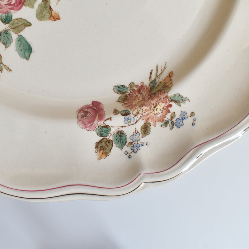 Antique Plate Longchamp Saxe B
