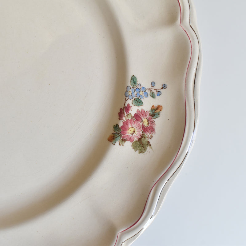 Antique Plate Longchamp Saxe B