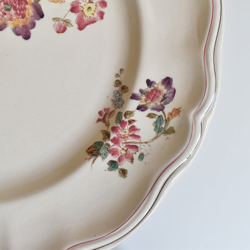 Antique Plate Longchamp Saxe B