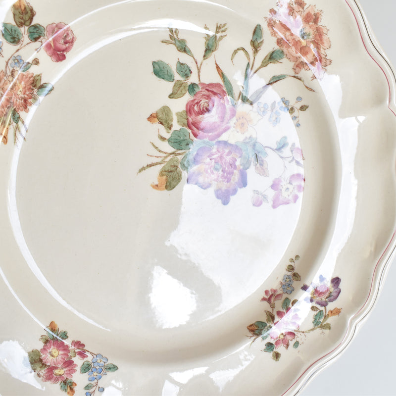Antique Plate Longchamp Saxe B
