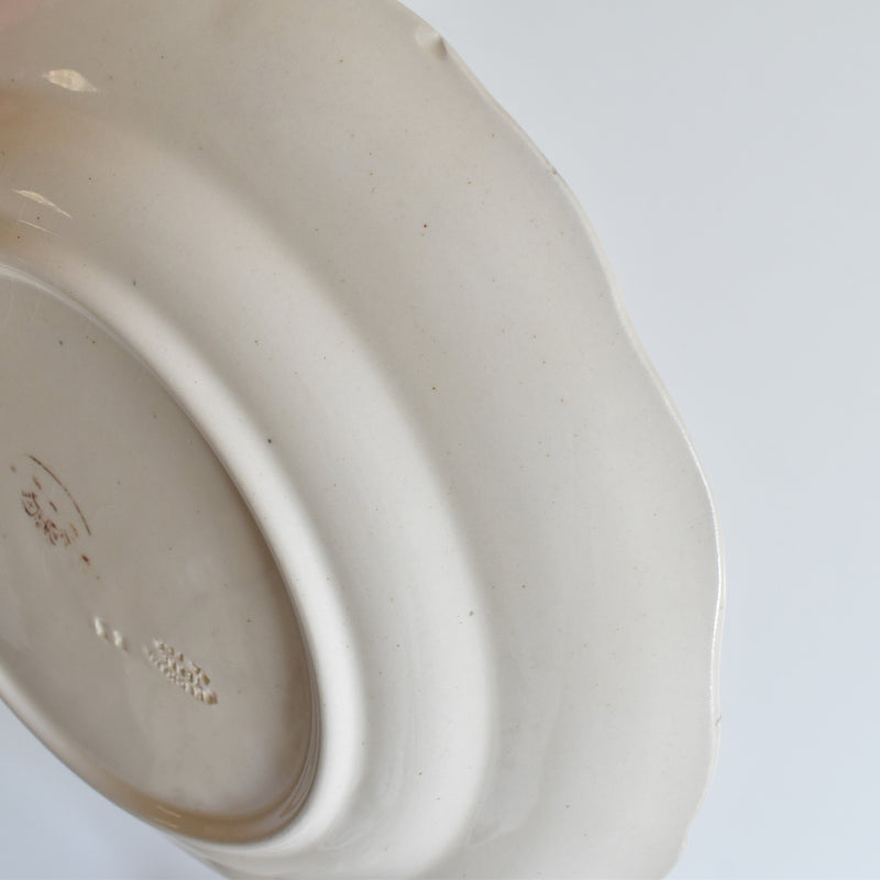 Antique Plate Longchamp Saxe B