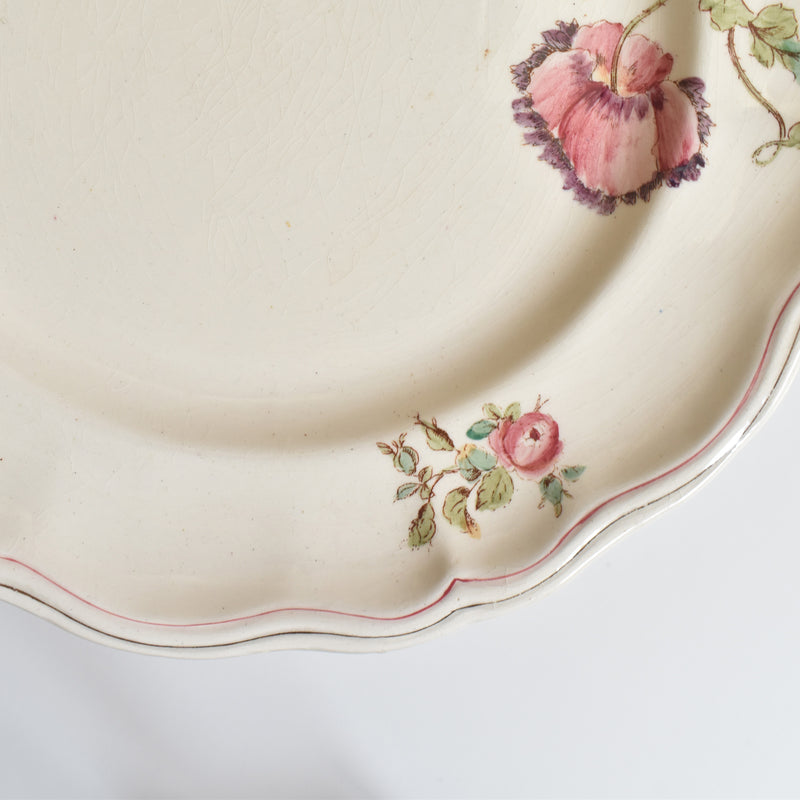 アンティークプレート ロンシャン Saxe（サックス） D