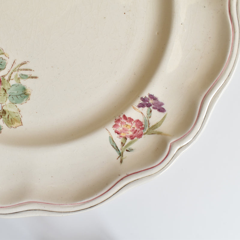 アンティークプレート ロンシャン Saxe（サックス） D