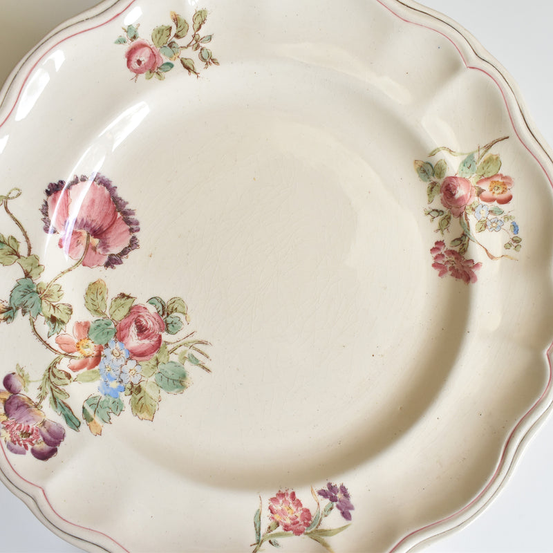 アンティークプレート ロンシャン Saxe（サックス） D