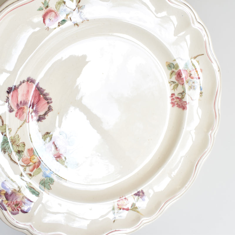 アンティークプレート ロンシャン Saxe（サックス） D