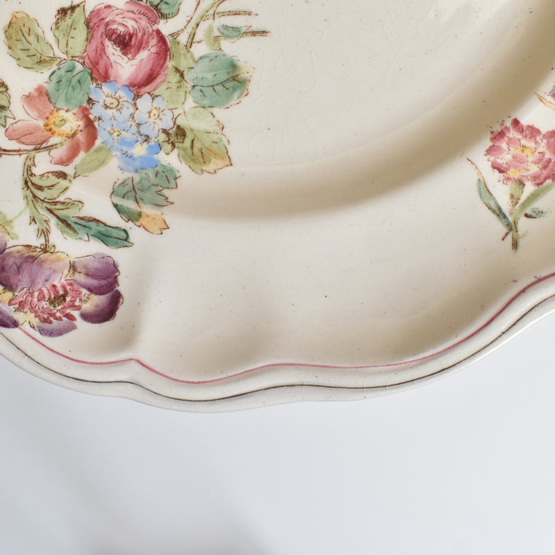 アンティークプレート ロンシャン Saxe（サックス） D