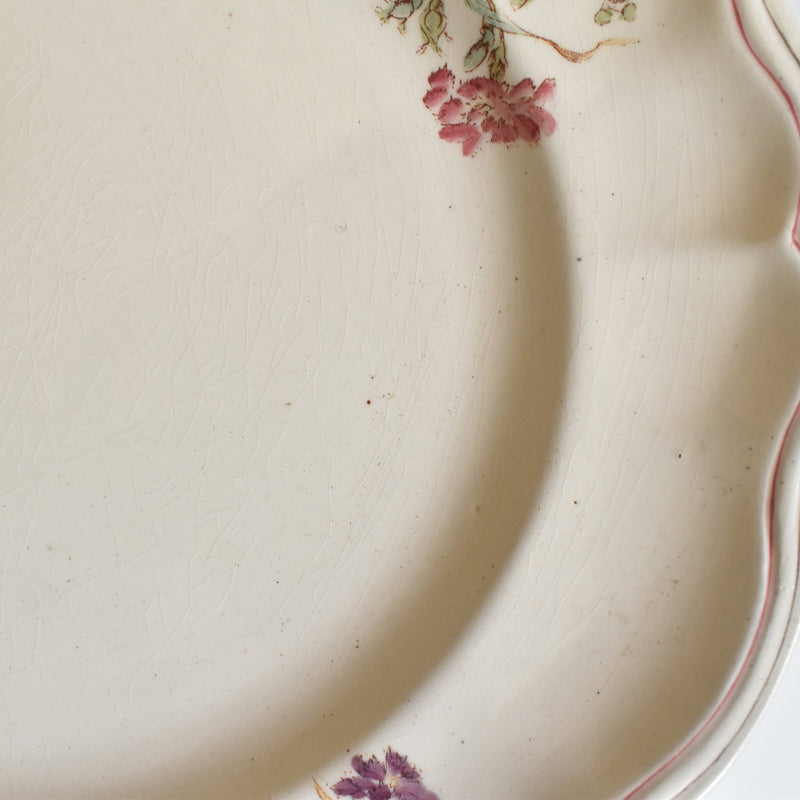 アンティークプレート ロンシャン Saxe（サックス） D