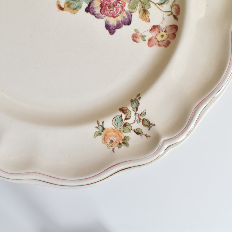 Antique Plate Longchamp Saxe E