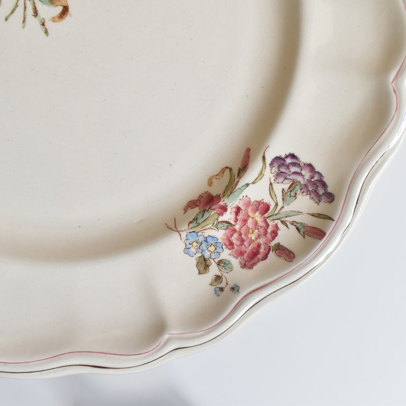 Antique Plate Longchamp Saxe E