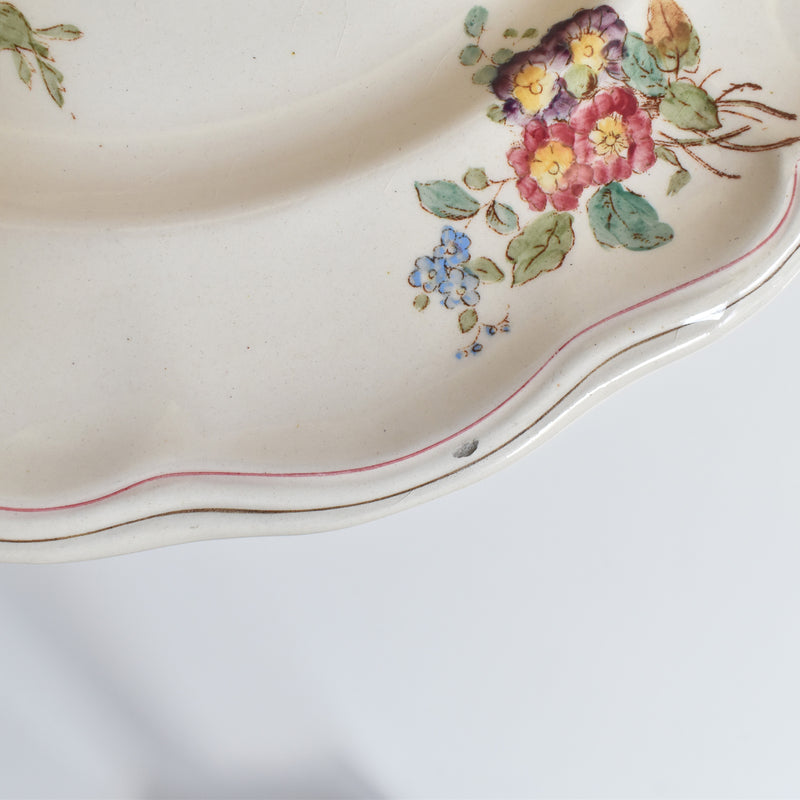 Antique Plate Longchamp Saxe E