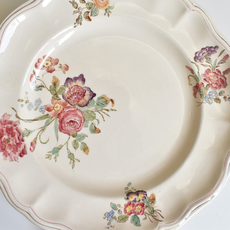 Antique Plate Longchamp Saxe E