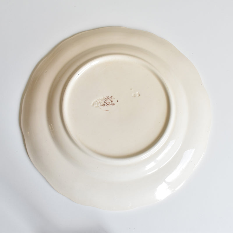 Antique Plate Longchamp Saxe E