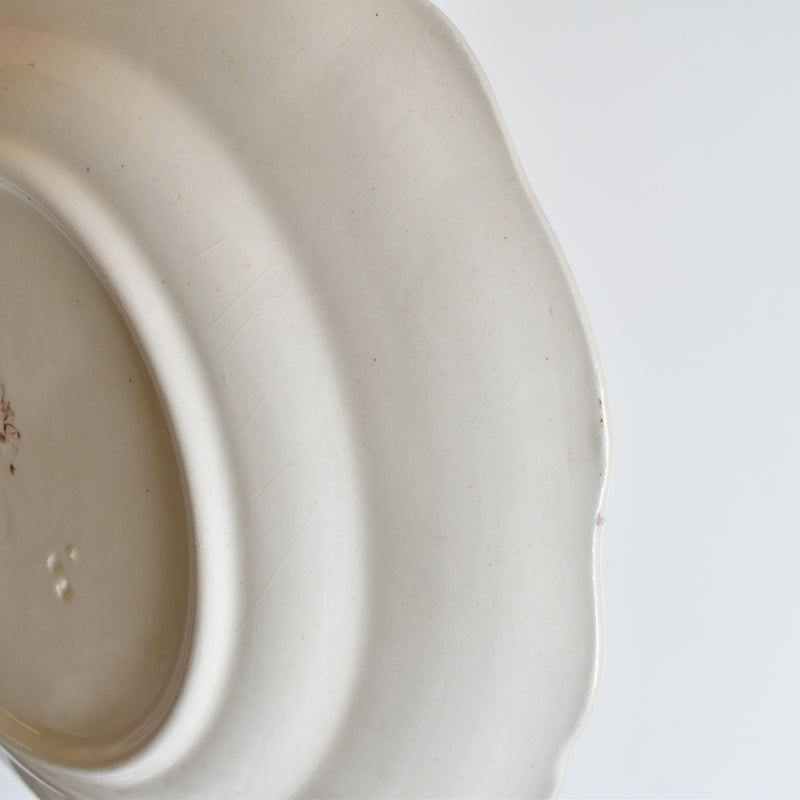 Antique Plate Longchamp Saxe E