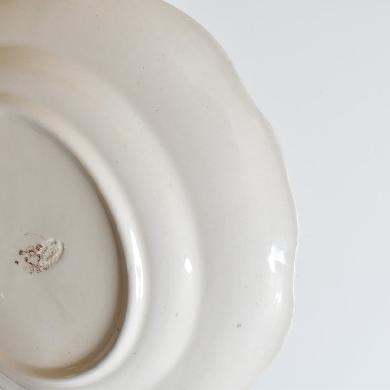 Antique Plate Longchamp Saxe E