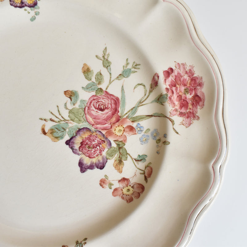 Antique Plate Longchamp Saxe E