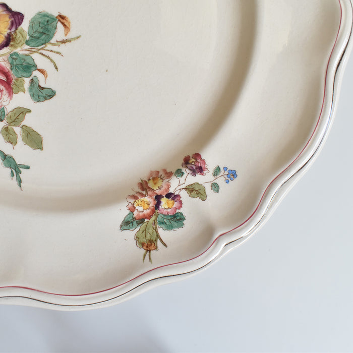 アンティークプレート ロンシャン Saxe（サックス） G